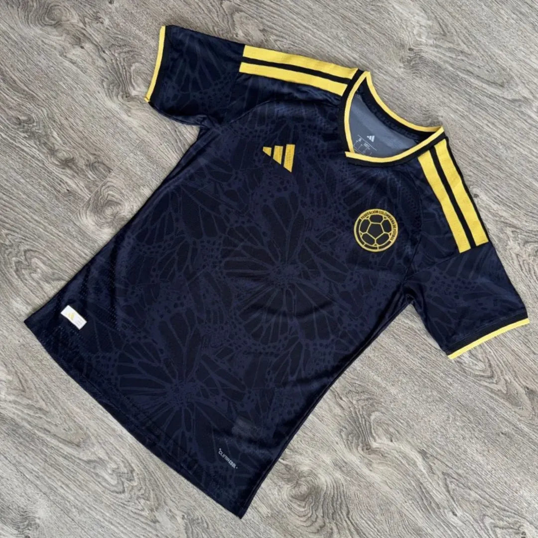CAMISETA COLOMBIA NEGRA